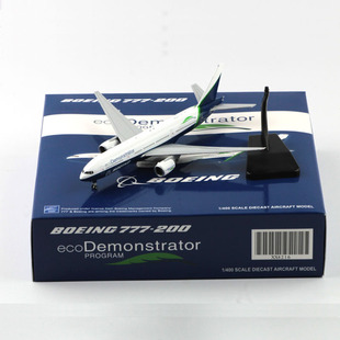 1:400 JC Wings 合金 飞机模型 B777-200 波音公司 N772ET 原型