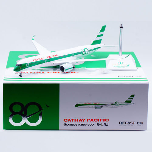 1:200 JC Wings 合金 客机模型 国泰航空 A350-900 B-LRJ 80周年