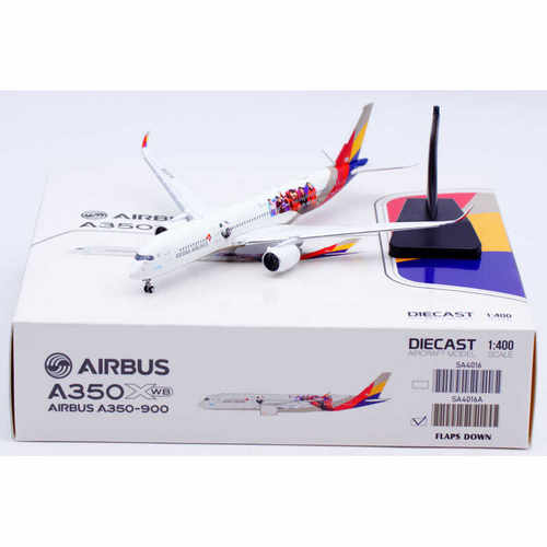 JCWINGS1400合金飞机模型韩亚