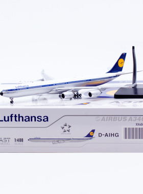 1:400 JC Wings 合金 客机模型 德国汉莎 A340-600 D-AIHG
