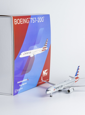 NGmodel 1:200 合金飞机模型 美国航空 B757-200 N691AA