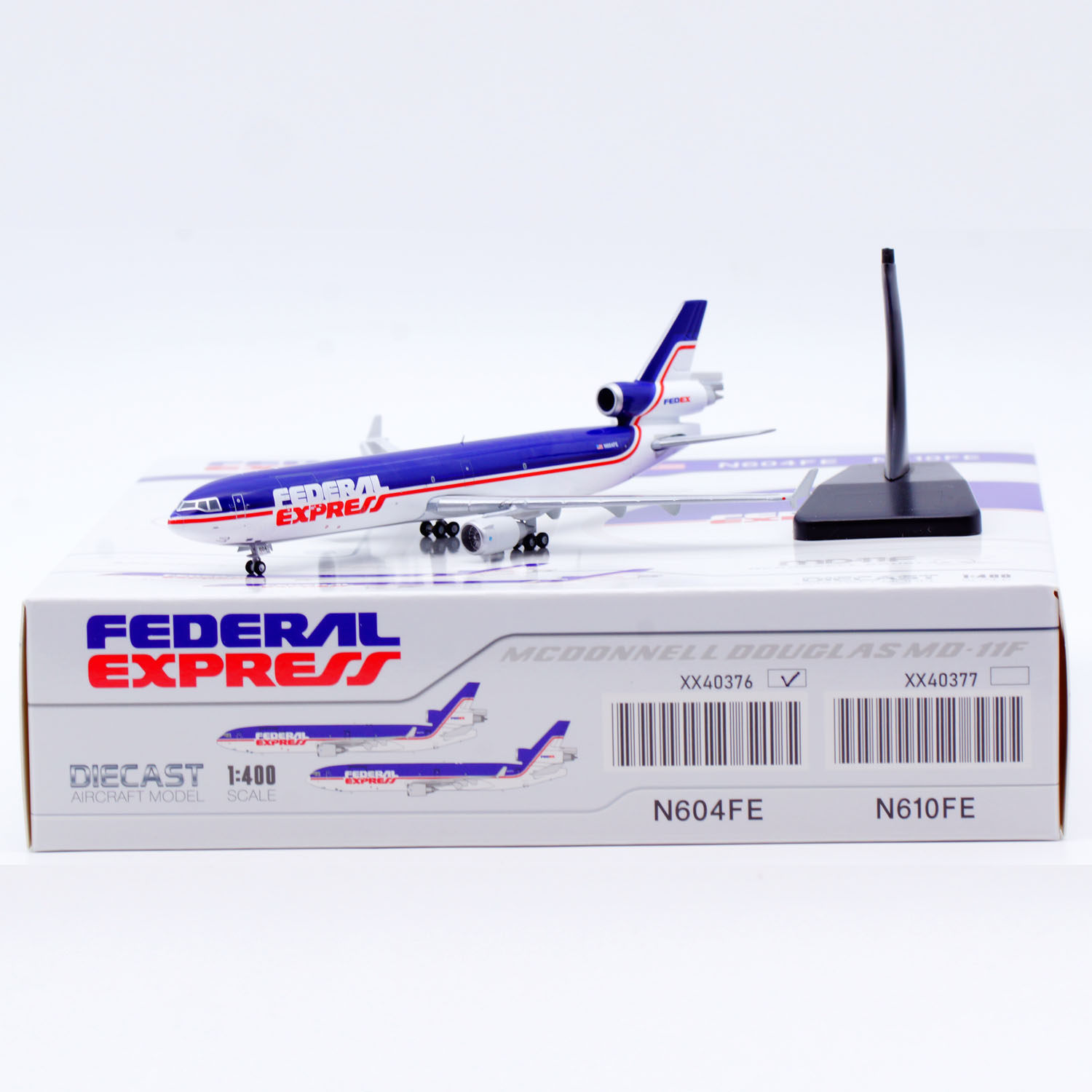JCwings 1:400 合金飞机模型 联邦快递 Fedex MD-11F N604FE