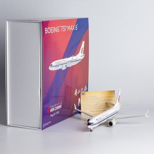 合金飞机模型国际航空B737