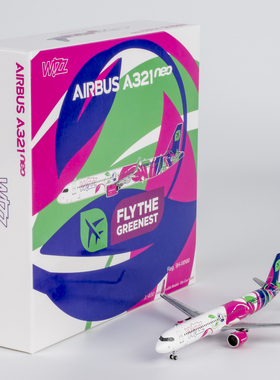 NGmodel 1:400 合金飞机模型  维兹航空 A321neo 9H-WNM