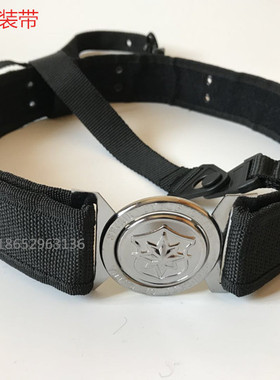 新品保安黑色编织 呢绒 武装 执勤外腰带战术腰带斜跨带 肩带