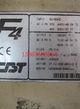 议价F4变频器15.F4.181-G439驱动板模块MBM100GS12AW 18请咨