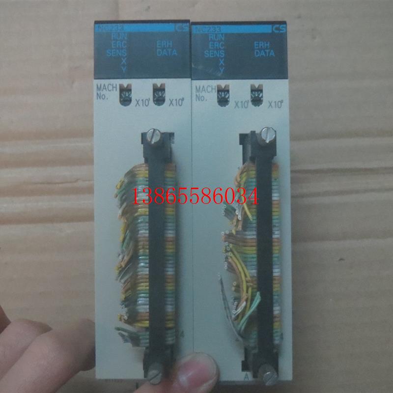议价二手PLC模块CS1W-NC233实物如图成色新包好有质保请咨