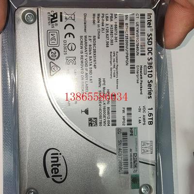 议价Intel DC S3610 1.6T SSD 1.6TB