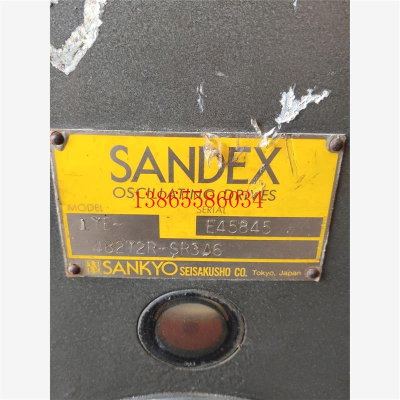 议价日本进口大型三共凸轮摆角器SANDEX  1YE482Y2