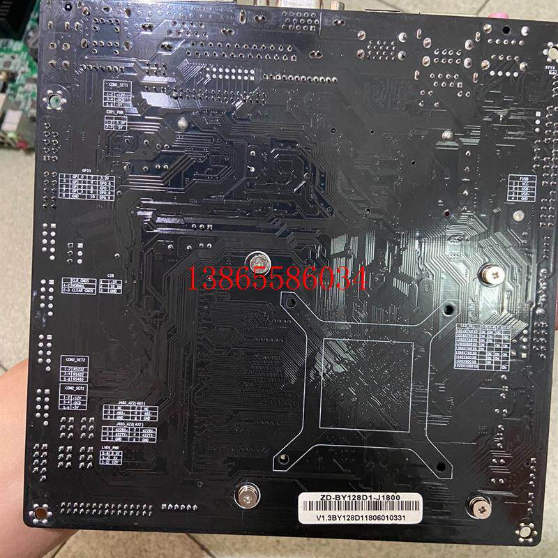 议价zd-by128d1-j1800CPU集成小主板 itx小主