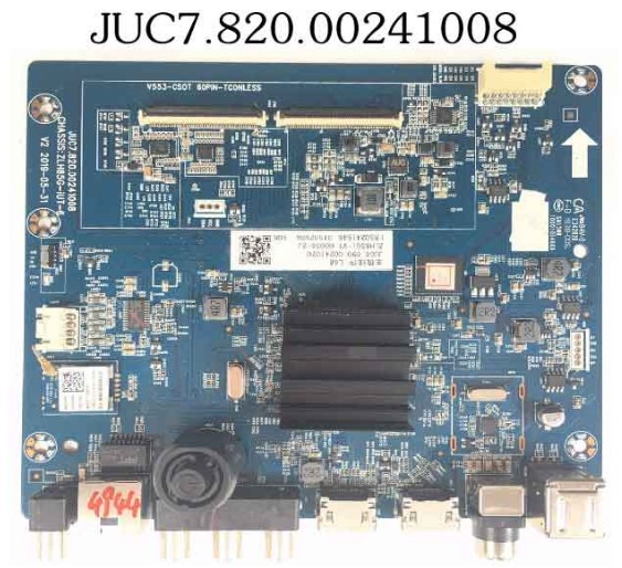 D长虹55A4U 55D2S 55D5S主板JUC7.820.00241008屏C550U18-E4-H