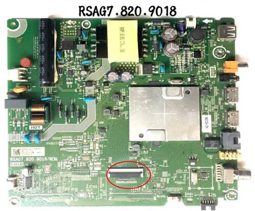 D海信HZ40E35D BOM2 249906主板RSAG7.820.9018屏HD400V1F31