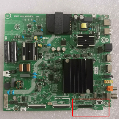 海信HZ55A55E/E3D HZ55A55E 55A52E主板RSAG7.820.9603 黑接口