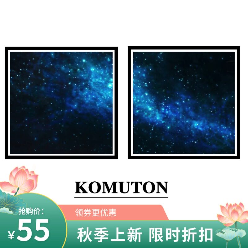 减压零基础填色DIY数字油画现代繁星黑夜装饰玄关拼画挂画礼物