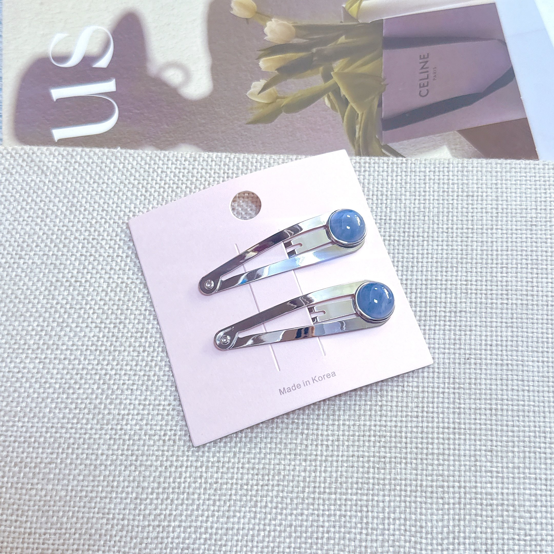 泛思高端白金底虎眼玛瑙简约款镂空拜拜发夹女新款侧边刘海发卡,饰品/流行首饰/时尚饰品新,发饰,淘宝优惠券,粉丝福利购,淘宝优惠卷