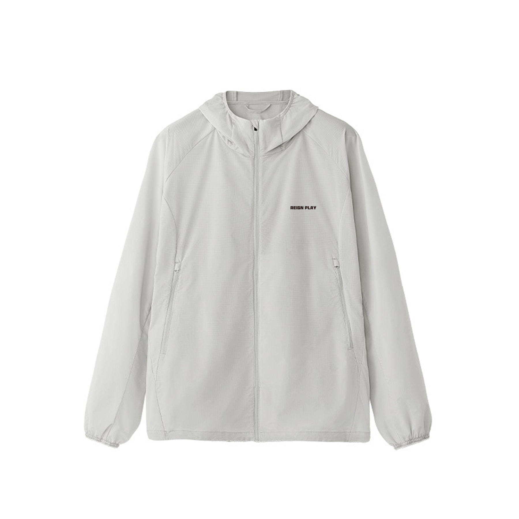 ReignPlay轻薄防晒衣男女连帽拉链户外休闲运动外套