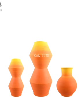 橙色大客厅摆件别墅色彩玄关托盘花器餐桌卧室厨房中轻奢现代