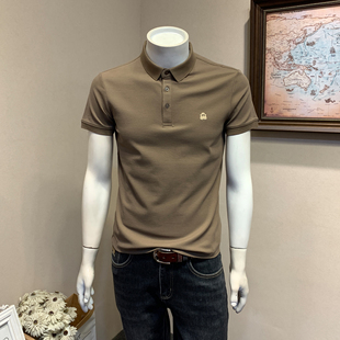 简约翻领短袖 POLO衫 青年韩版 2026年夏季 半袖 男士 修身 体恤上衣 新款