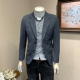 单排扣正装 男士 男装 西装 宴会职场西服通勤单西外套 商务高级感修身