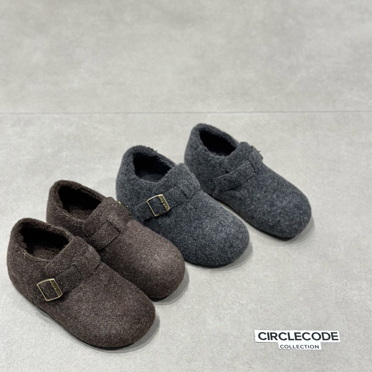 IG冬季加绒厚底增高包头拖女鞋