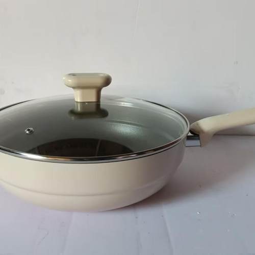 爱仕达不粘锅炒蒸一体炒菜锅平底深煎锅燃气灶电磁炉用CL28/32S9Q