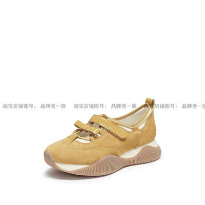 2026新款同款复古红色玛丽珍鞋德训鞋增高休闲鞋女单鞋Y2323AA6