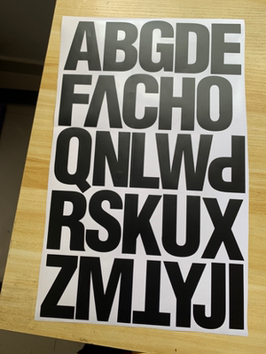 8cm自粘贴纸靓庭防水镂空