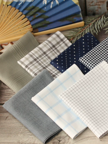 Японский хлопковый мягкий носовой платок