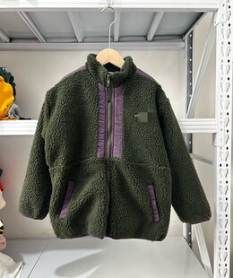 日D*yin*B儿童羊羔绒外套男童女童上衣外套120130