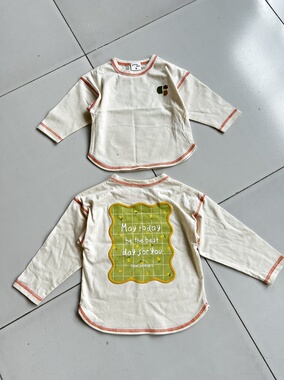 日D*卡通全棉儿童男童女童长袖T恤卫衣上衣110120130