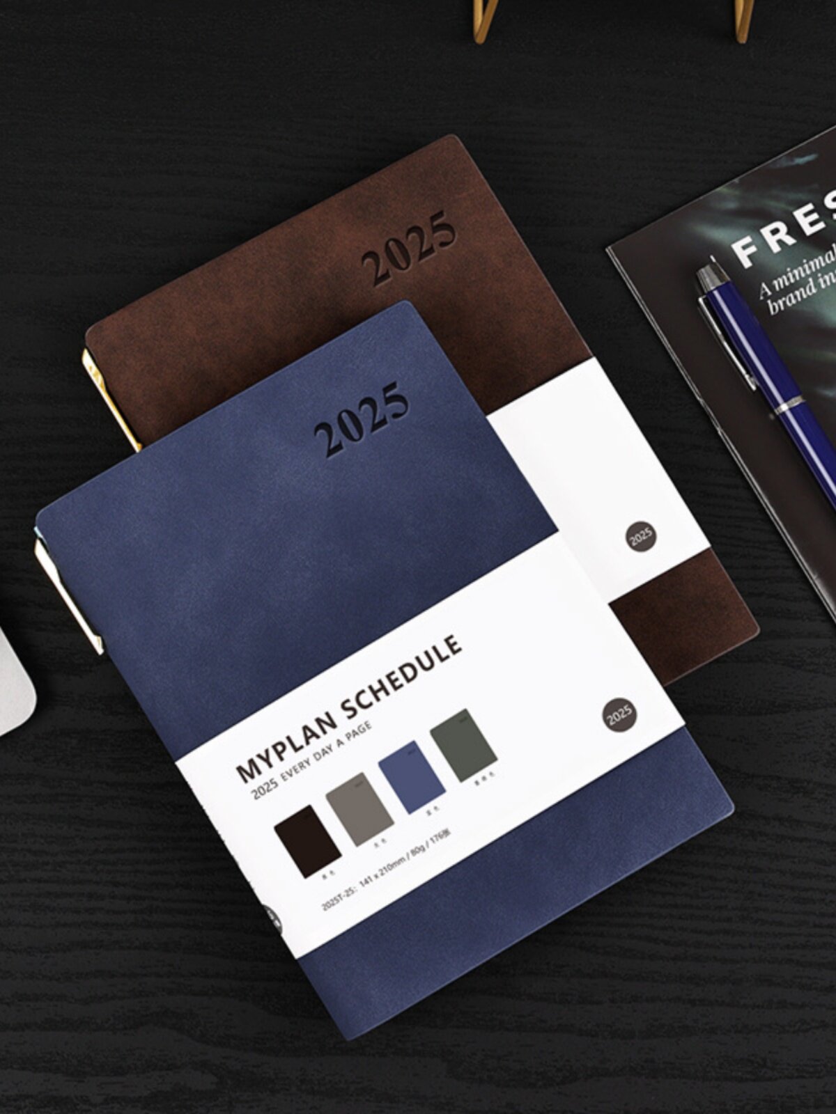 CREATIVE 2025 SHEEPPASKIN CALENDAR BOOK 효율성 매뉴얼 365일 플래너 작업 달력 이번 달 달력 책