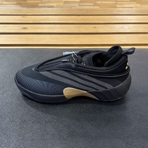 阿迪达斯D.O.N. ISSUE 7米切尔黑金低帮实战篮球鞋JQ9435