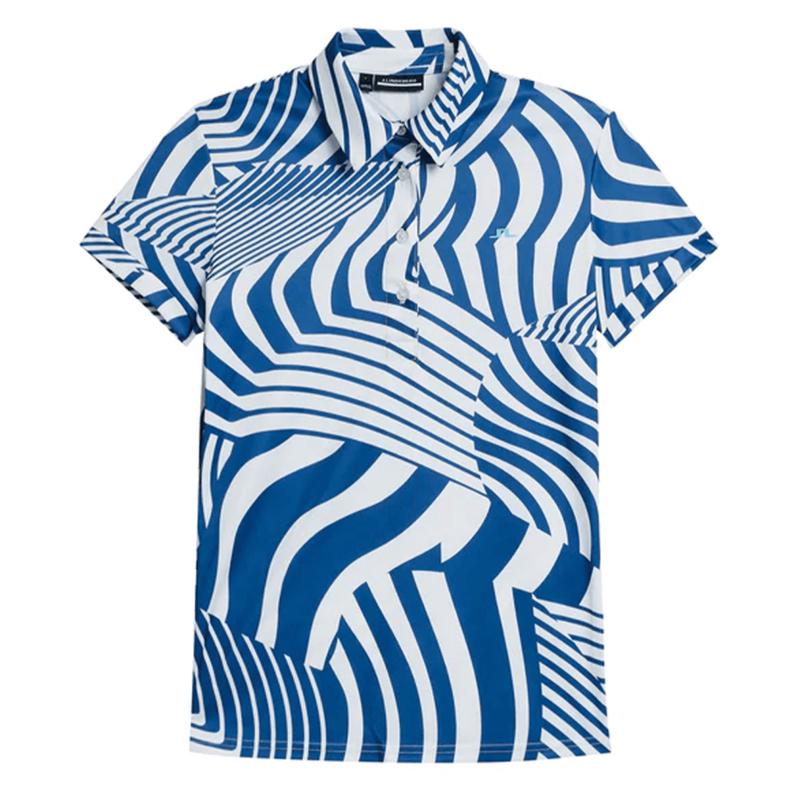 金·林德伯格J Lindeberg  Hailey Print女子高尔夫Polo衫
