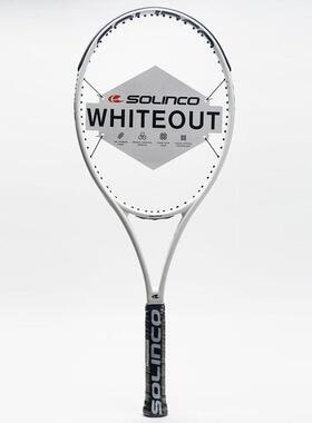 代购Solinco网球拍控球减震稳定性碳纤维合成握把98平方英寸网球