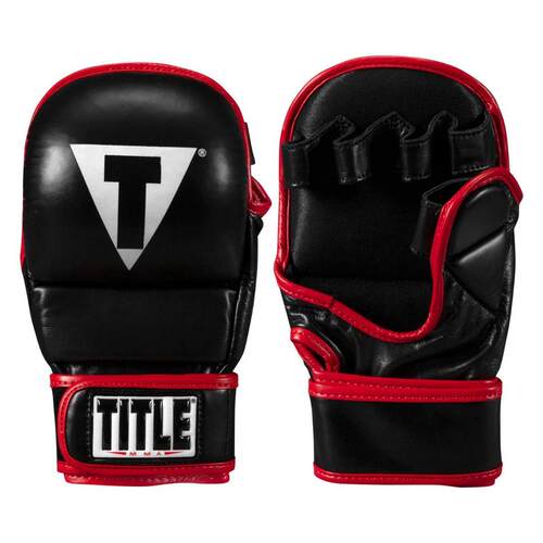 代购Title Boxing男女拳套防护吸汗皮革加厚训练格斗MMA爆款运动