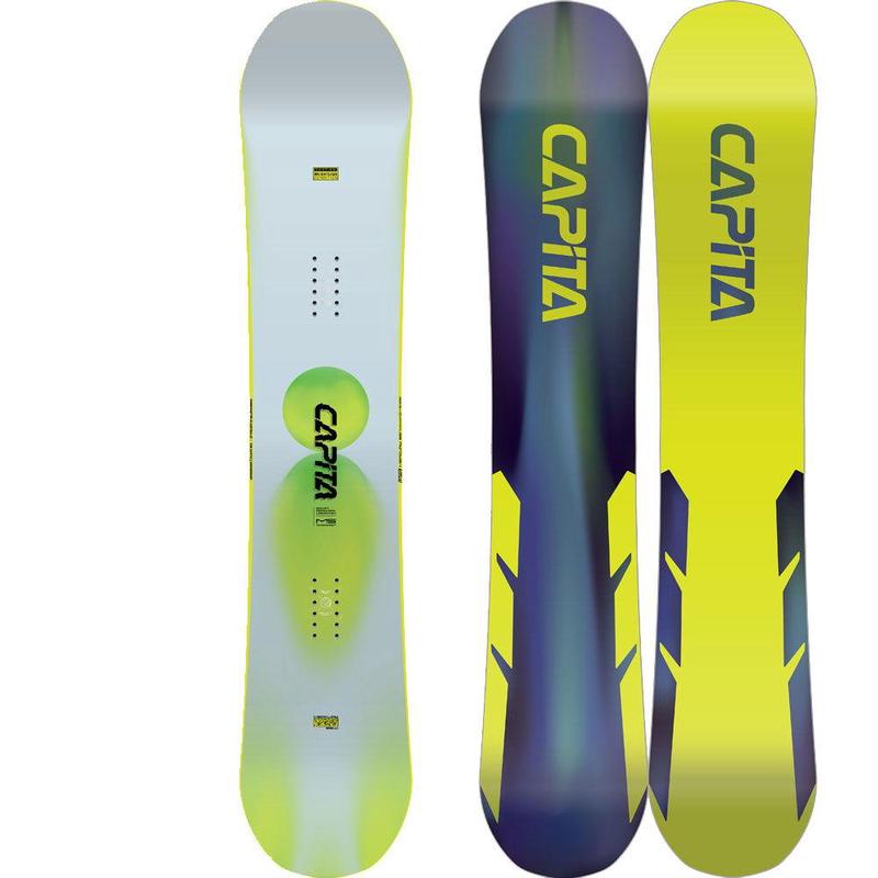 代购CAPITA男士单板滑雪板高边刃抓地力粉雪浮力快速转向