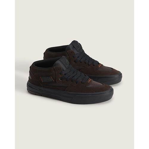 代购VANS Skate Half Cab Wafflecup板鞋防滑白绿色街头潮流休闲