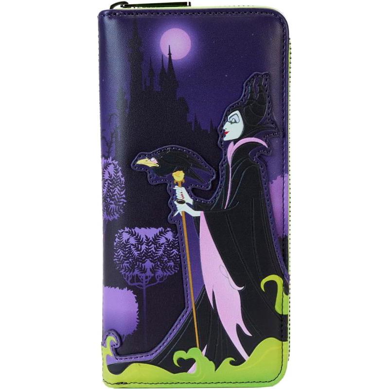 Loungefly女士迪士尼钱包多卡槽收纳钞票隔层硬币袋便携储物