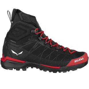 代购Salewa女士登山鞋防水防滑耐磨徒步鞋高帮系带户外鞋
