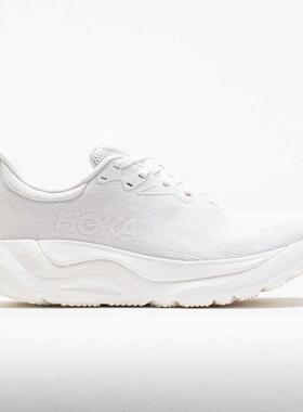 代购Hoka OneOne女士跑步鞋防过度内旋缓震透气稳定支撑跑鞋白色