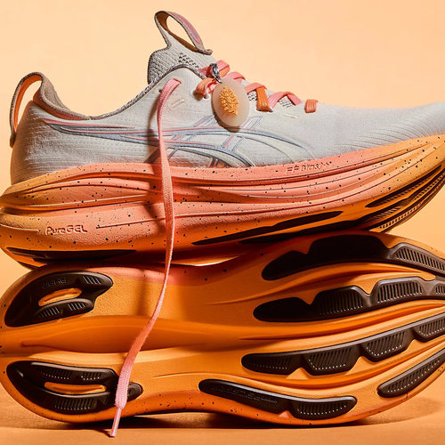 代购ASICS x FP MOVEMENT GEL-NIMBUS 28联名跑步鞋缓震回弹网眼