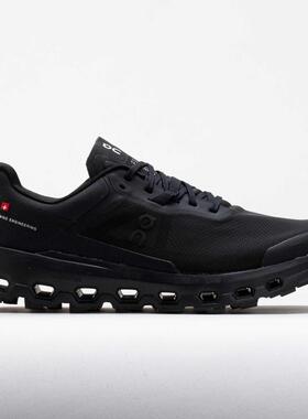 代购ON昂跑男士越野跑鞋透气缓震防滑轻量黑色网面鞋面