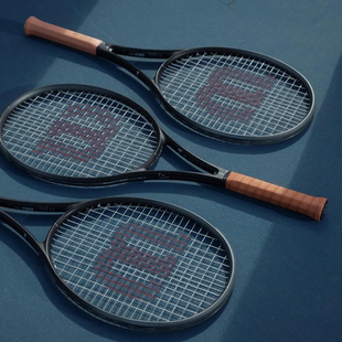 代购Wilson威尔胜网球拍高旋转稳定控球碳素皮质握把RF 01 Pro