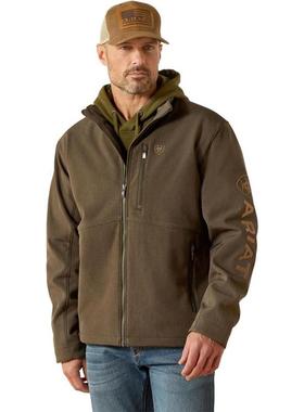 代购ARIAT男士夹克防风保暖软壳加绒户外春秋外套爆款休闲