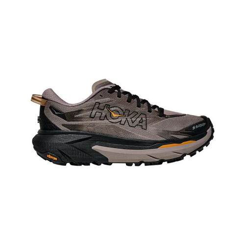 海外代购Hoka OneOne男士越野跑鞋Vibram大底防滑抓地低帮厚底
