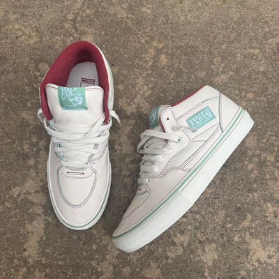 代购CSC x VANS HALF CAB联名款克伦肖滑板鞋运动休闲鞋街头穿搭