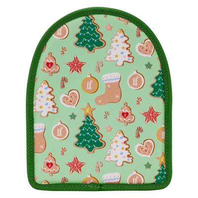 代购Loungefly男女迷你双肩包带拉链口袋可拆卸挂扣内置D环