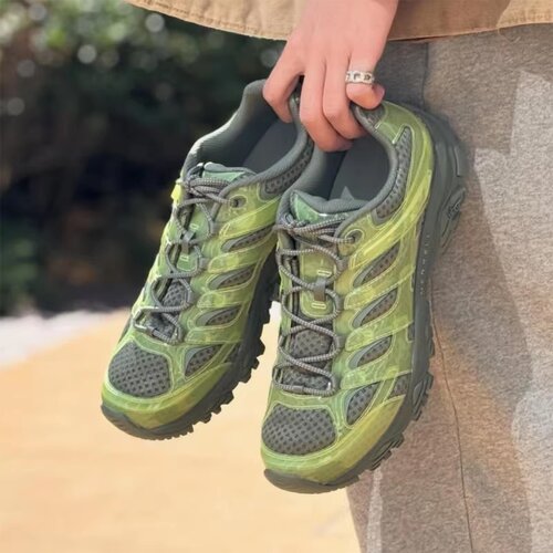 代购Merrell MOAB 3 JELLY迈乐蜜瓜半透明拼接男士户外登山徒步鞋