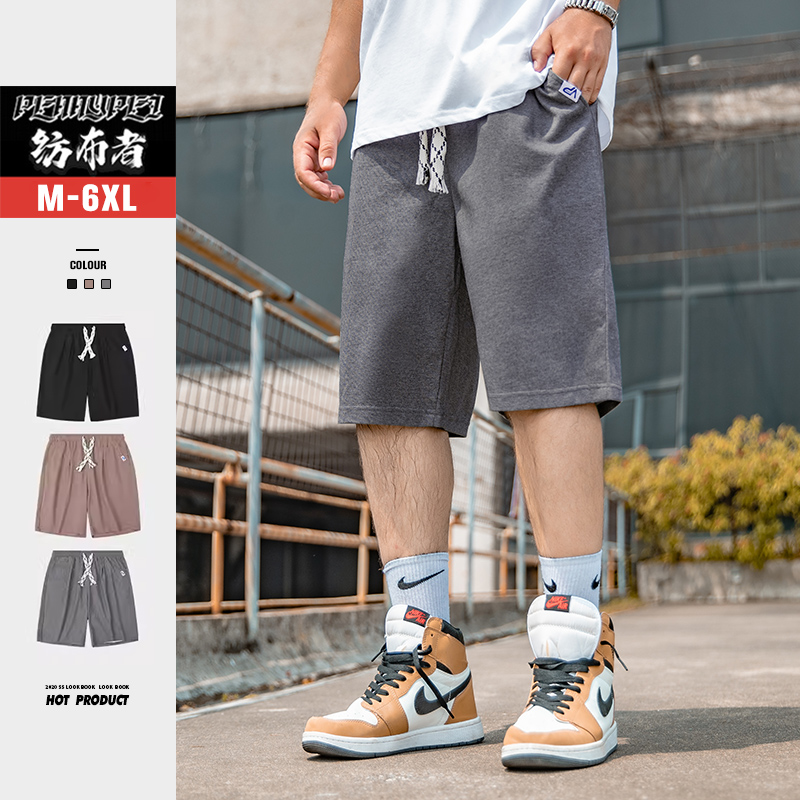 纺布者休闲百搭宽松短卫裤