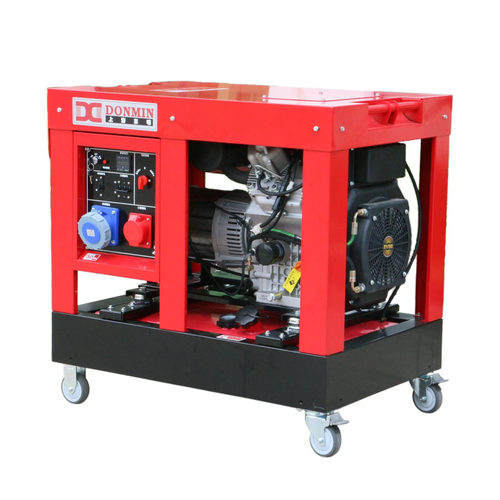 DONMIN单三相 12kw 小型户外应急施工柴油发电机 DNDS15000LE